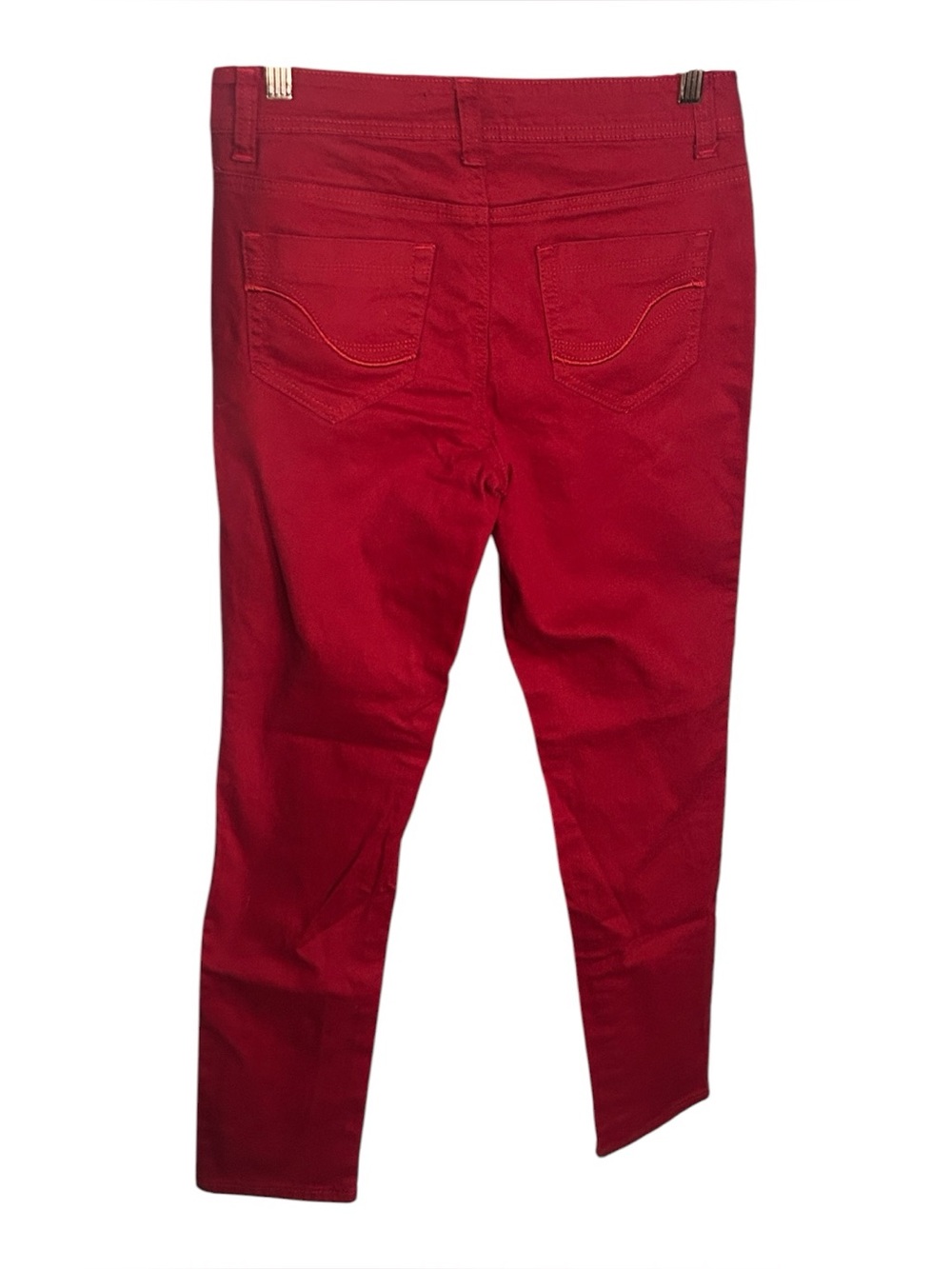 Roz & Ali Red Women’s Skinny Jeans - Picture 2 of 4